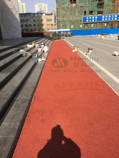 航天五一〇所 丁青彩色路面